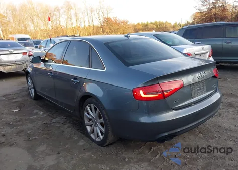 2013 Audi A4 2.0T Premium from USA, damaged, VIN WAUFFAFL1DN047012